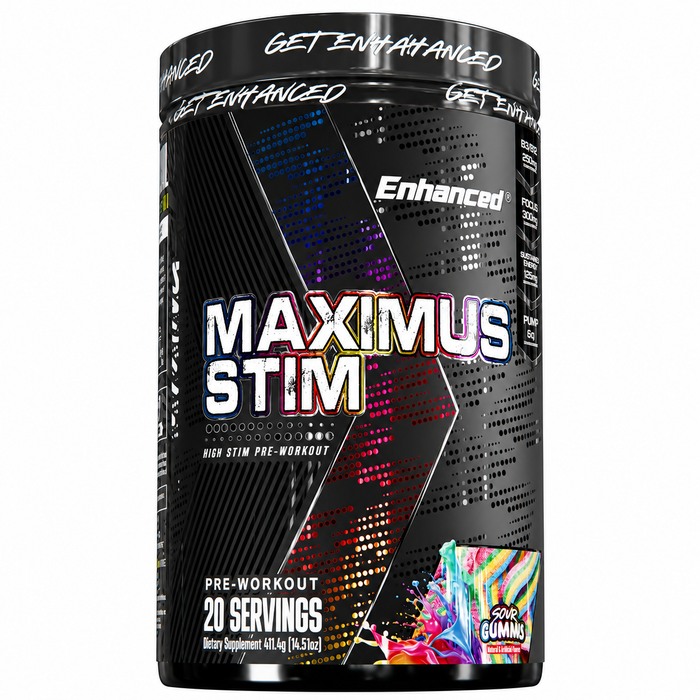 Enhanced Labs Maximus Stim Pre Workout 20 Servings