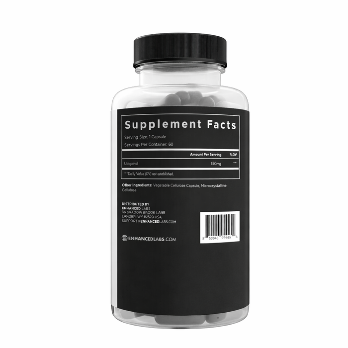 Enhanced Labs Ubiquinol 150mg 60 Capsules