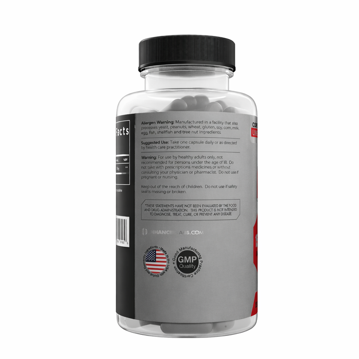 Enhanced Labs Ubiquinol 150mg 60 Capsules