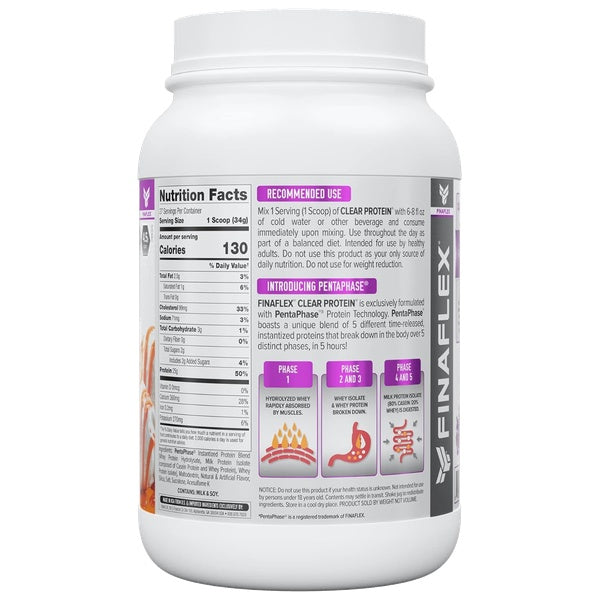 Finaflex Clear Premier Protein Drink Mix 2lbs