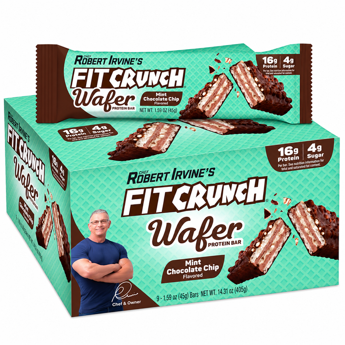 FIt Crunch Wafer Protein Snack Bars 9pk