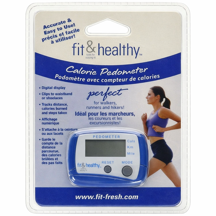 Fit & Healthy Calorie Counting Digital Pedometer