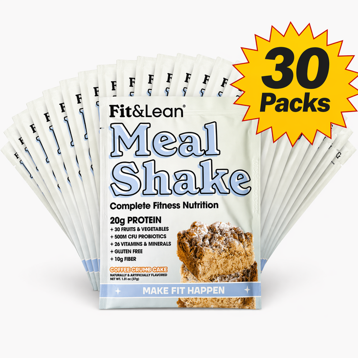 Fit&Lean Meal Shake Complete Nutrition Singles 30 Pack