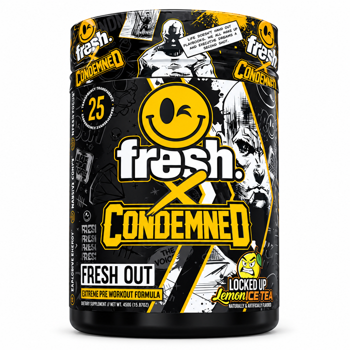Fresh X Condemned Fresh Out Pre Workout 25 Servings