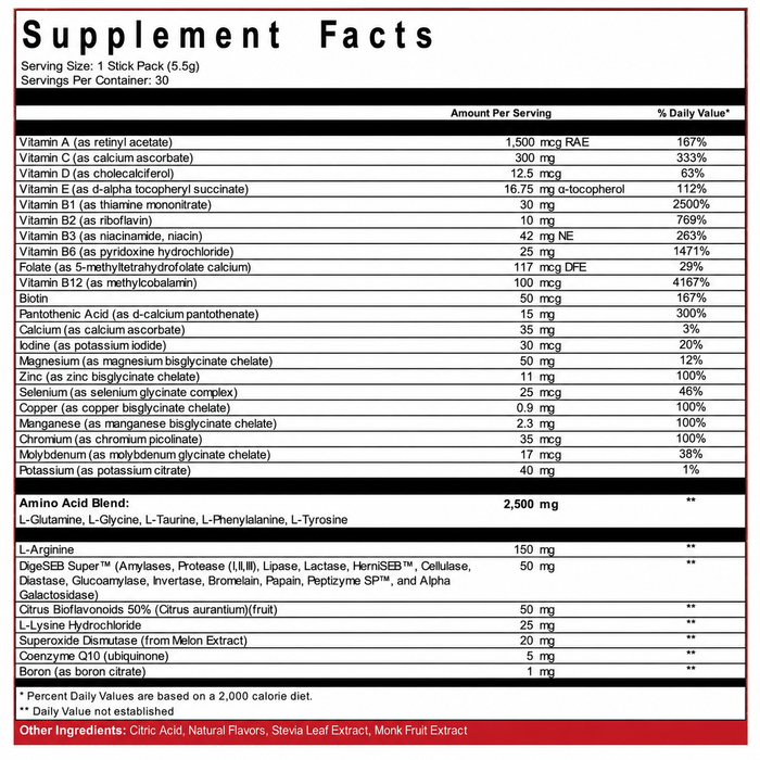 FrontLine Formulations Multivitamin Sport Singles 30 Pack