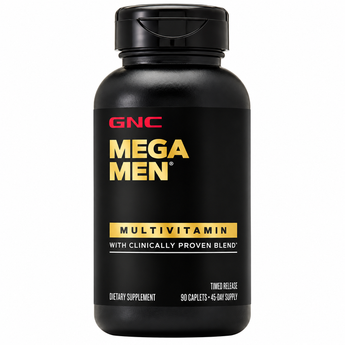 GNC Mega Men Multivitamin 90 Caplets