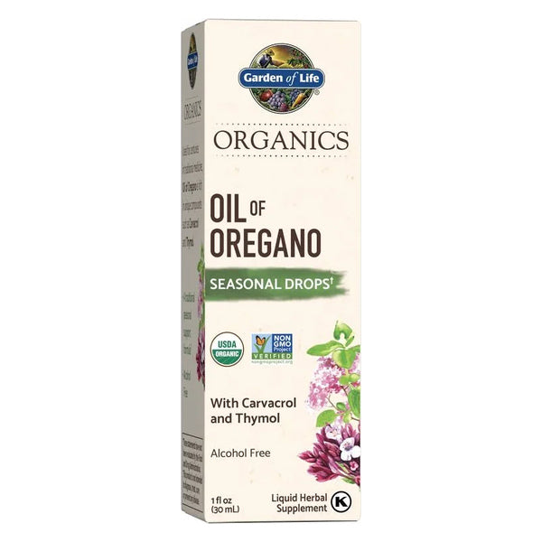 Garden Of Life Vitamin Oil Of Oregano Seasonal Drops 1oz