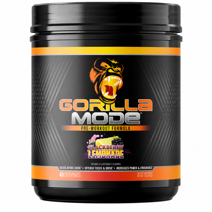 Gorilla Mind Gorilla Mode Pre-Workout 40/20 Servings