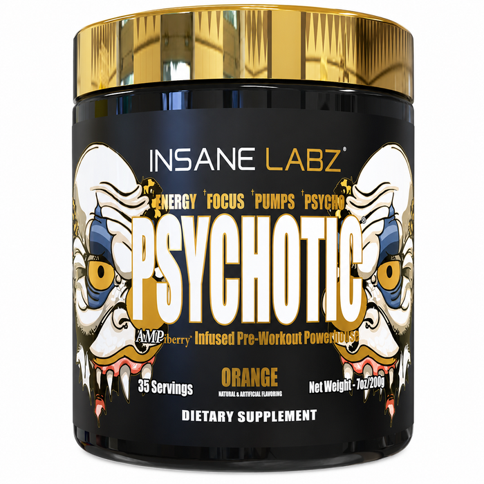 Insane Labz Psychotic Gold Pre-Workout 35 Servings
