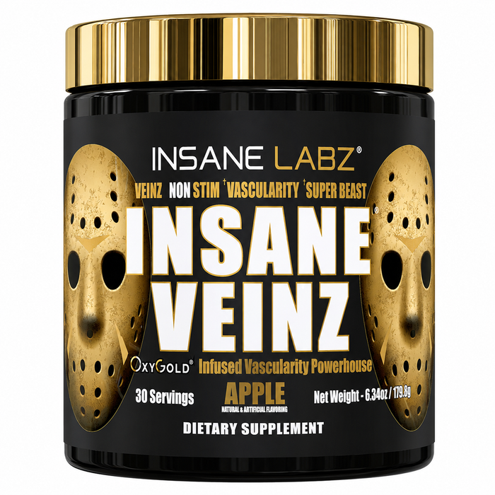 Insane Labz Insane Veinz Gold Non-Stim Pre-Workout 30 Servings