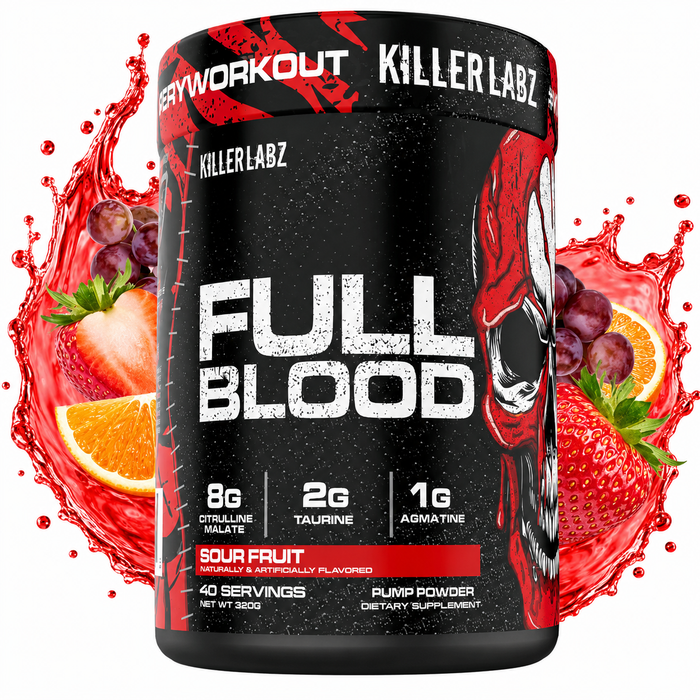 KillerLabz Full Blood Pump Pre Workout 40/20 Servings