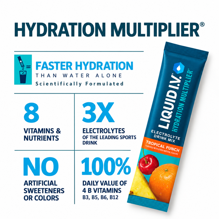 Liquid I.V. Hydration Multiplier Electrolyte Drink Mix 15 Servings