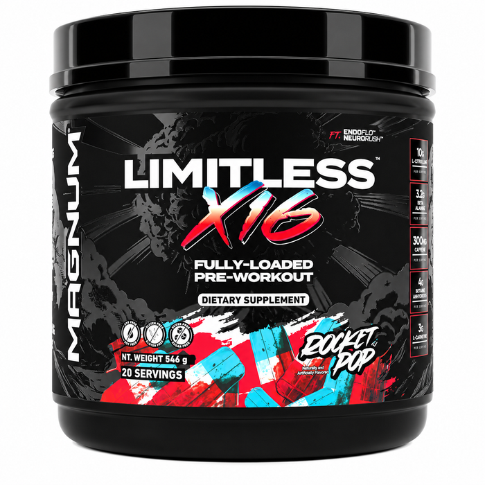 Magnum Limitless X16 Pre-Workout 20 Servings