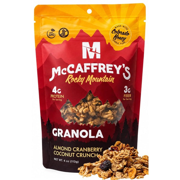 McCaffrey Rocky Mountain 4oz Granola 8 Pack