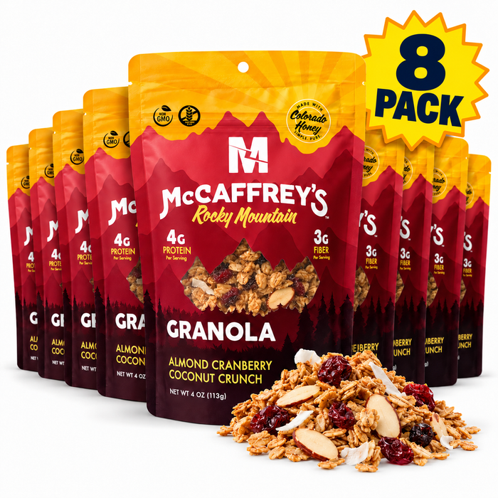 McCaffrey Rocky Mountain 4oz Granola 8 Pack