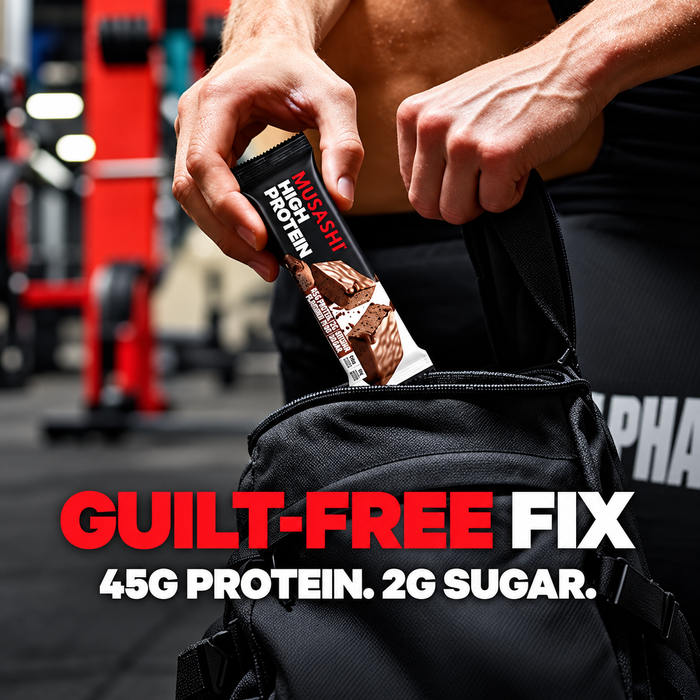 Musashi High Protein 90g Bars 12pk