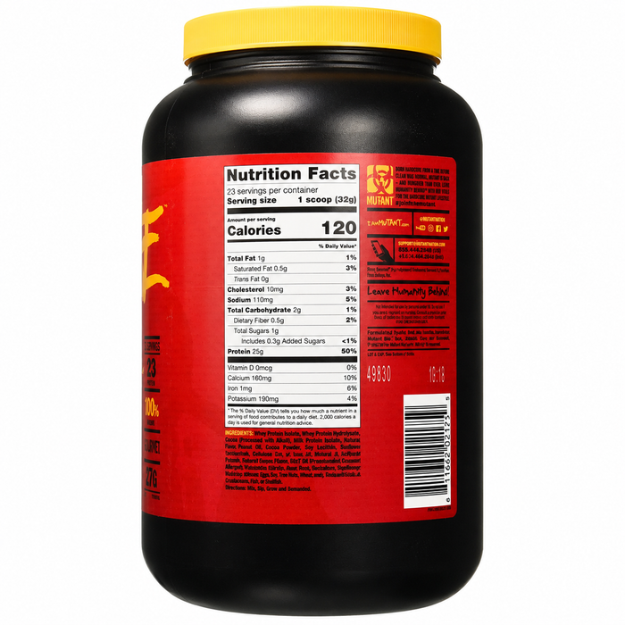 Mutant Iso Surge Whey Isolate 1.6lbs