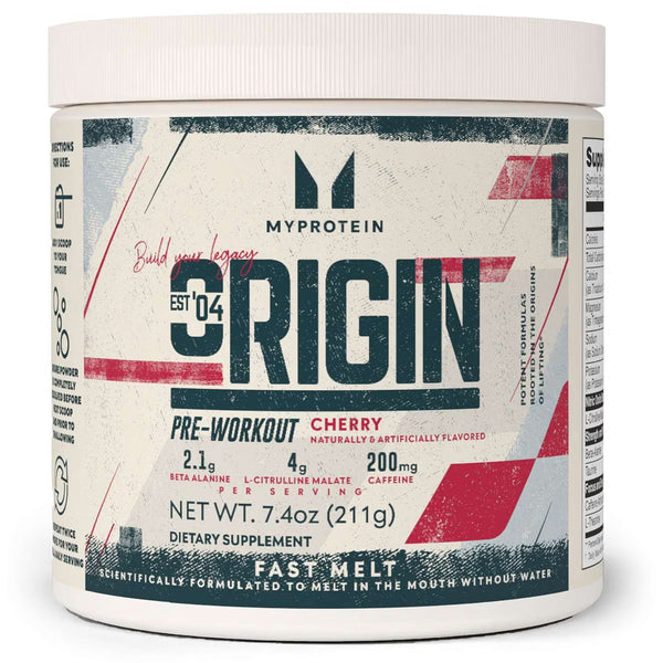 MyProtein Fast Melt Origin Pre-Workout 18 Servings