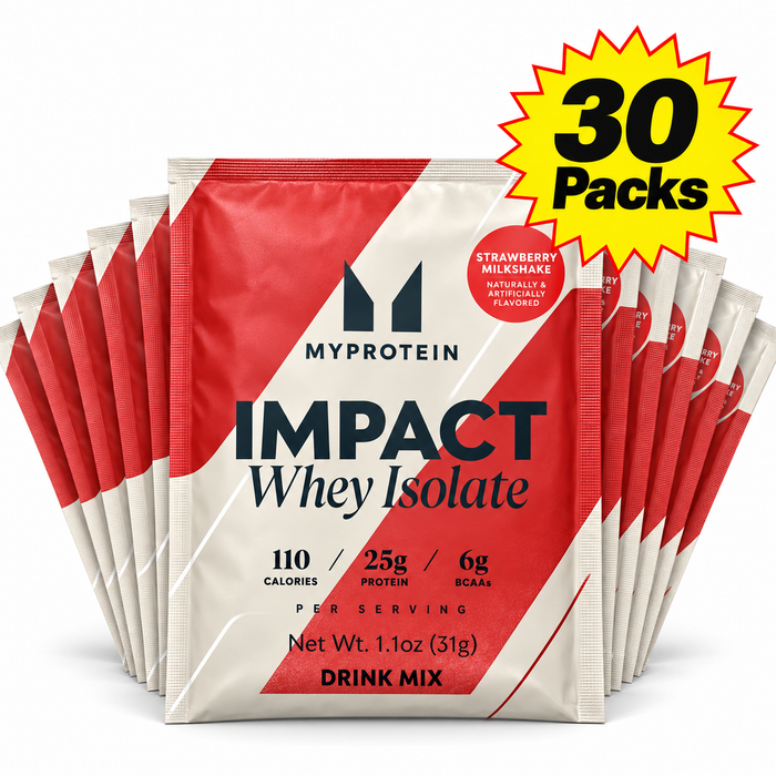 MyProtein Impact Whey ISOLATE Singles 30pk