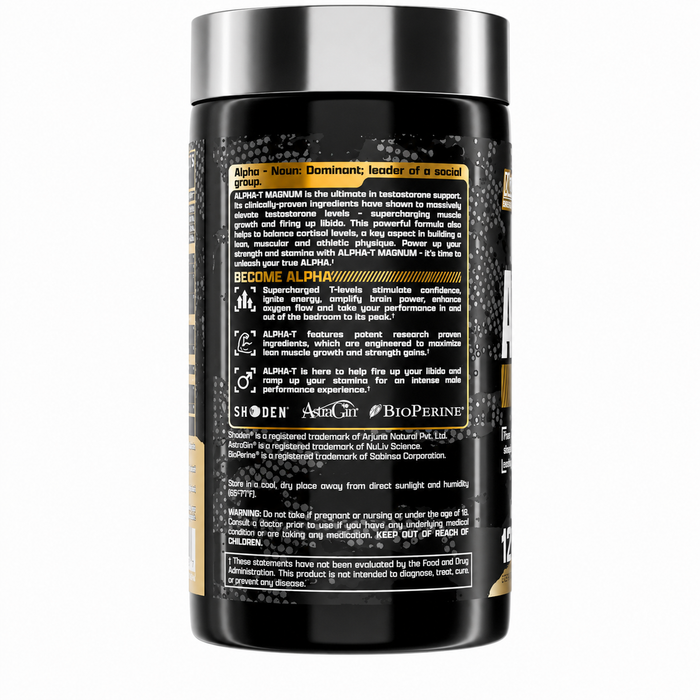 Nutrex Alpha-T Magnum Test Support 120 Capsules