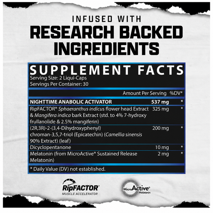 Nutrex Anabol Nighttime Anabolic Activator 60 Capsules