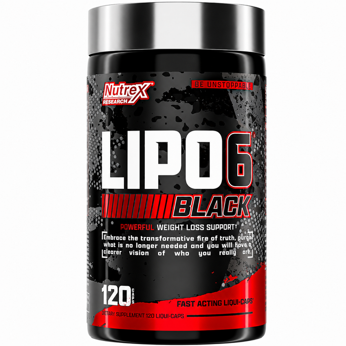 Nutrex Lipo6 Black Weight Loss Support Capsules