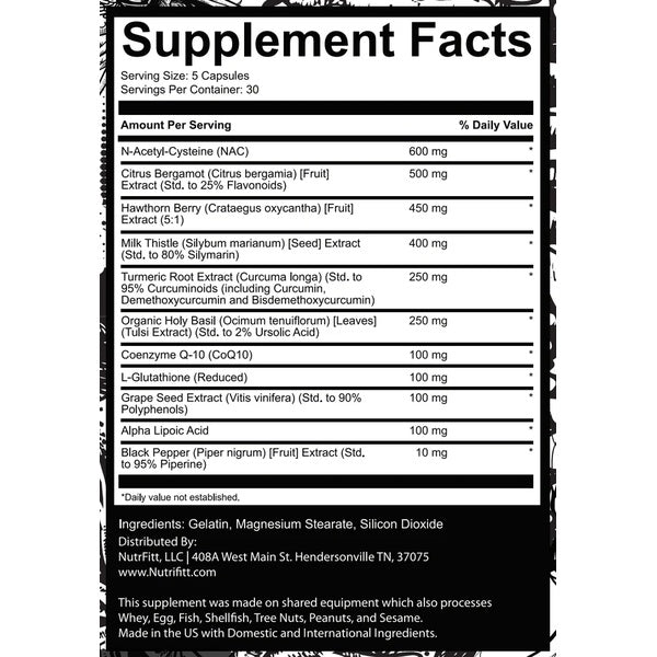 Nutrifitt Regenesis Advanced Organ Support 150 Capsules