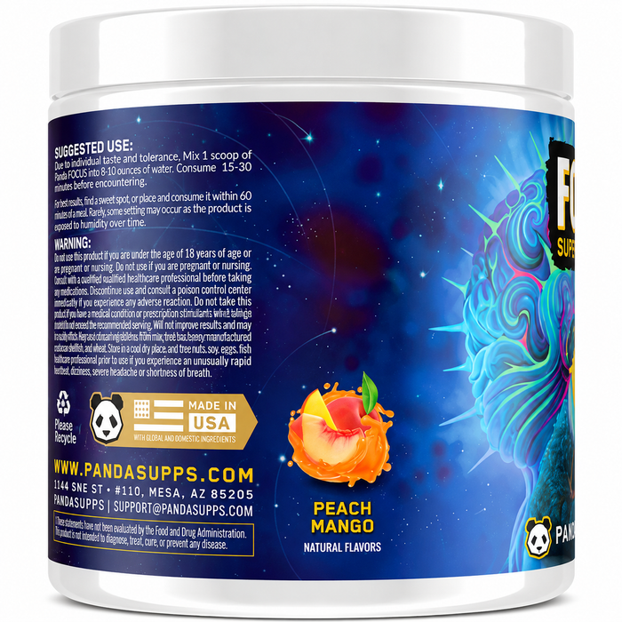 Panda Focus Super Nootropic 30 Servings