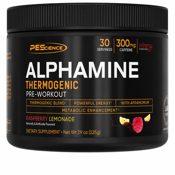 PEScience Alphamine Thermogenic Pre-Workout 30 Servings