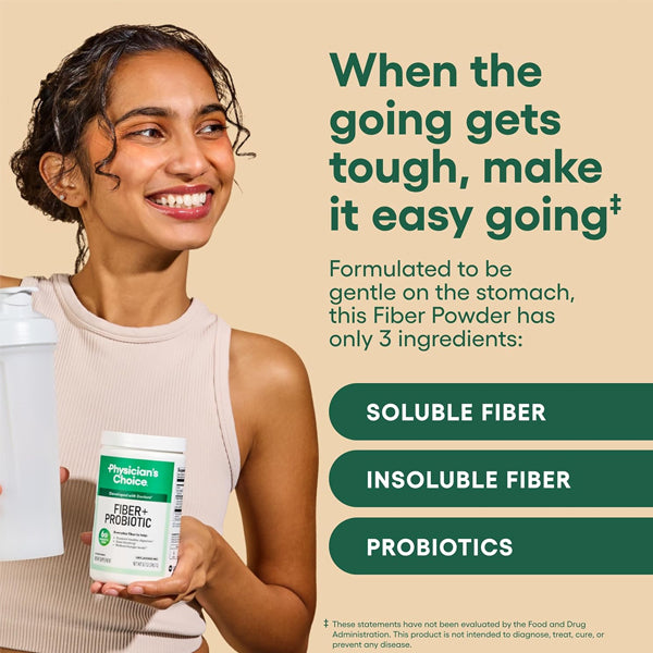 Physician's Choice Fiber + Probiotic 30 Servings