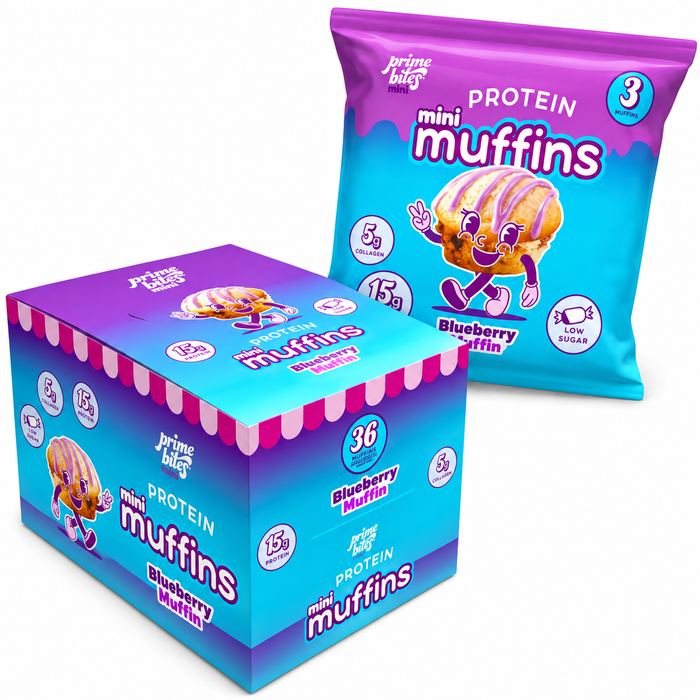 Alpha Prime Bites Protein Mini Muffins 12pk