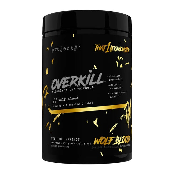 Project#1 Nutrition Overkill Pre-Workout 30 Servings