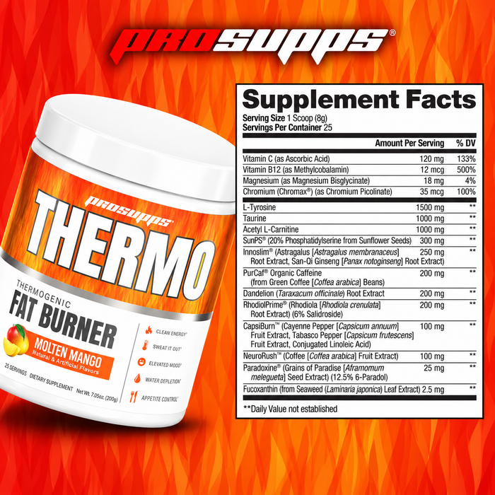 ProSupps Thermo Pre Workout 25 Servings