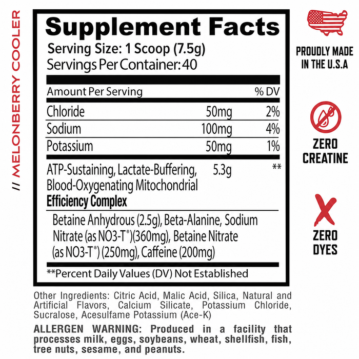 Purus Labs Condense Pre-Workout 40 Servings