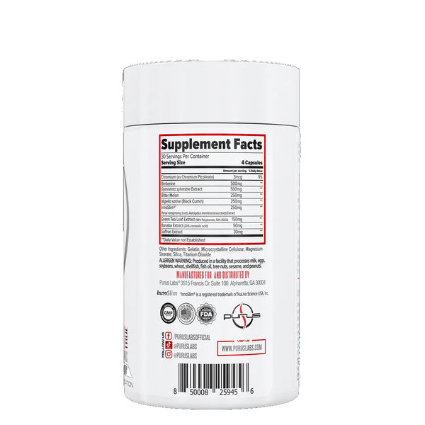 Purus Labs Shuttle Glucose Disposal Agent 120 Capsules
