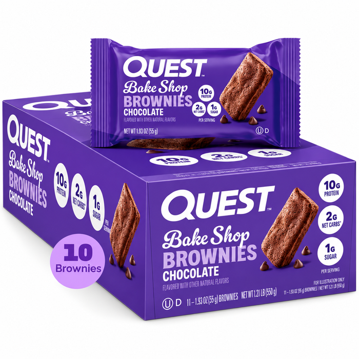 Quest Bake Shop Protein Brownies 10pk