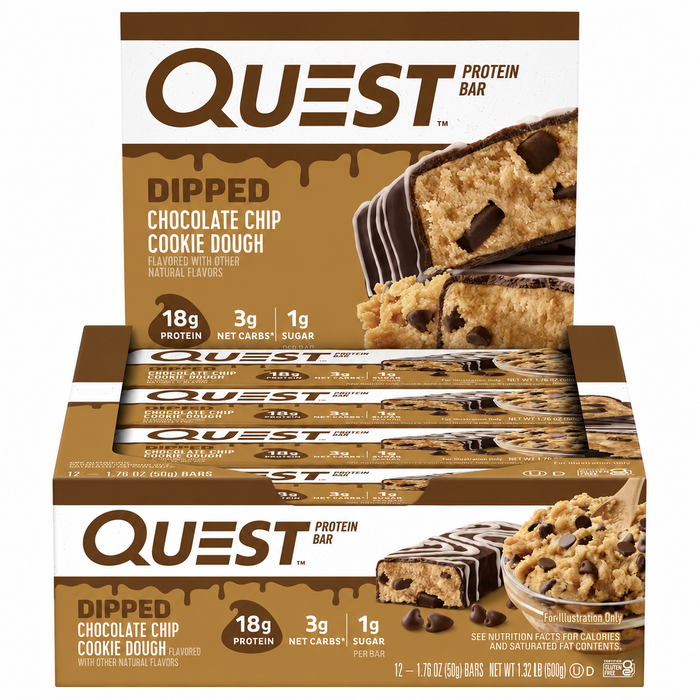Quest Dipped Protein Bars 12pk