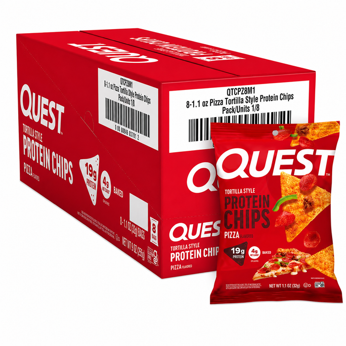 Quest Tortilla Style 32g Protein Chips 8pk