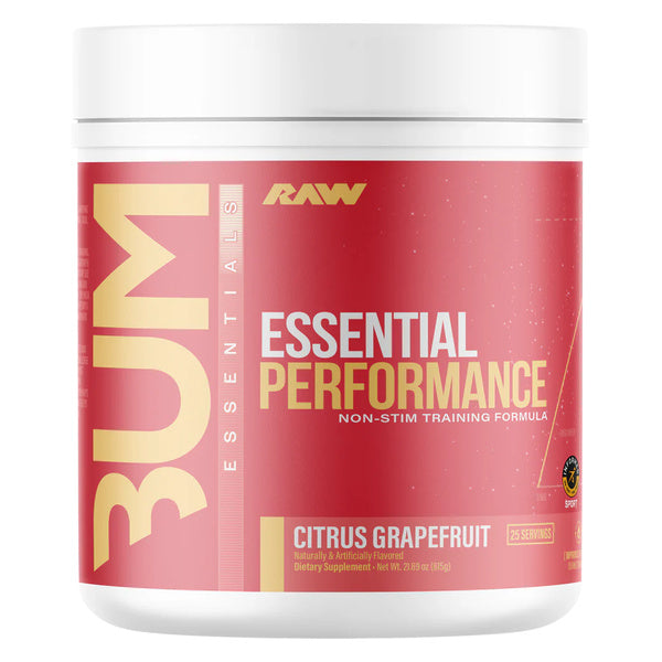 Raw Nutrition BUM Essential Performance Pre-Workout 25 Servings