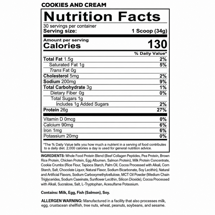 Redcon1 MRE Lite Whole Food Protein 30 Servings