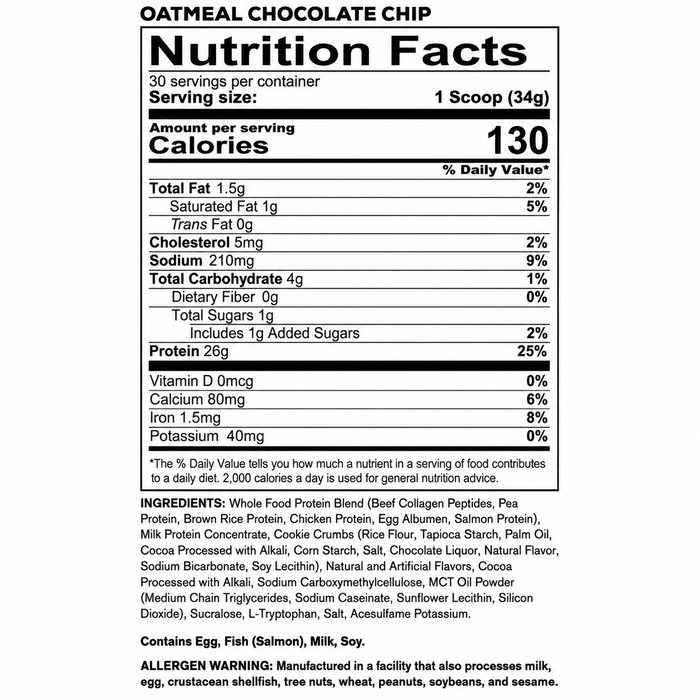 Redcon1 MRE Lite Whole Food Protein 30 Servings