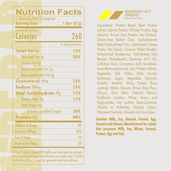 Redcon1 MRE Protein Bars 12pk