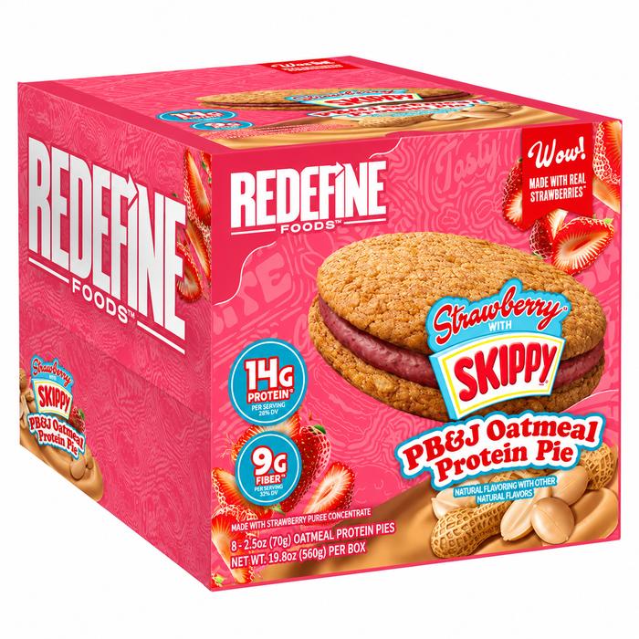 Redefine Foods Oatmeal Protein Pies 8pk