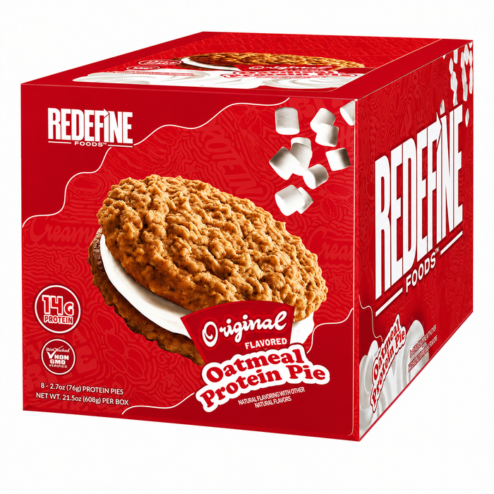Redefine Foods Oatmeal Protein Pies 8pk