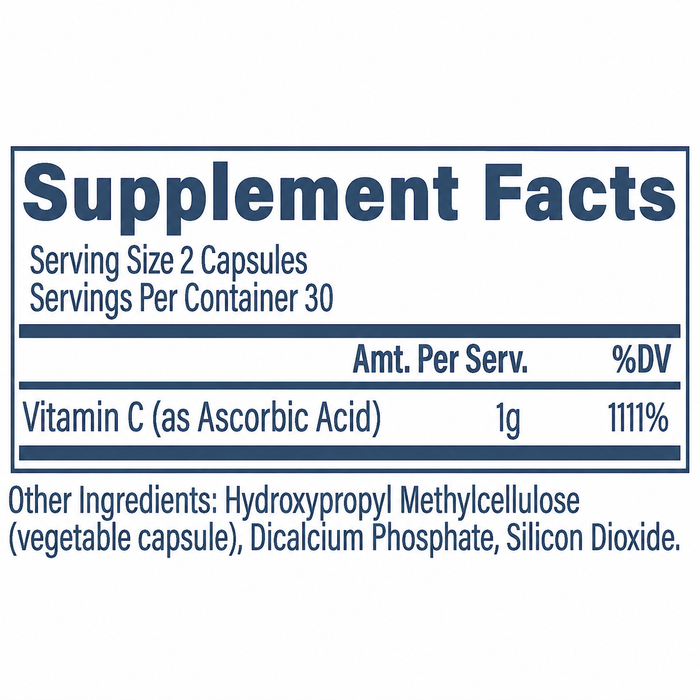 Revive Essentials Vitamin C 60 Capsules