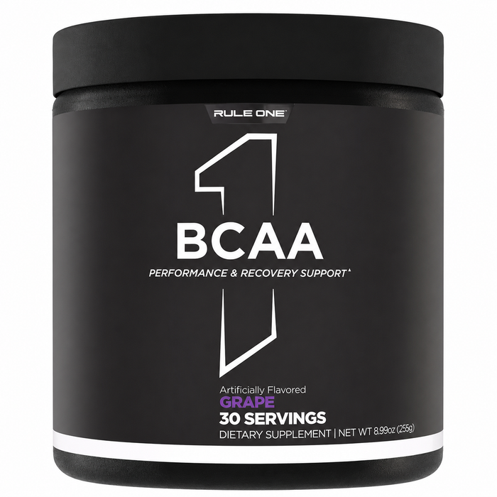 Rule1 BCAA Performance & Recovery Support  30 Servings