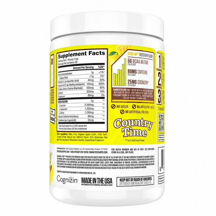 Ryse Element Series BCAA Focus 30 Servings