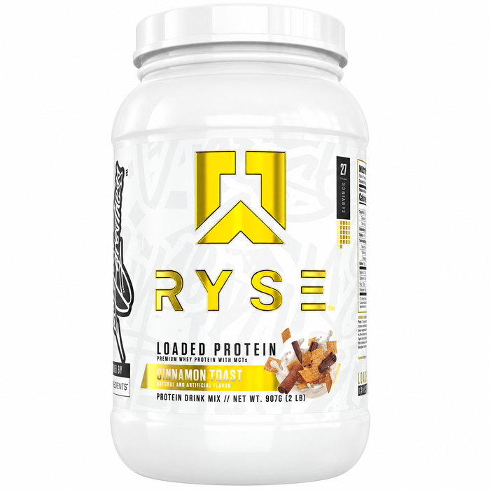 Ryse Loaded Whey Protein with MCT's 20 Servings