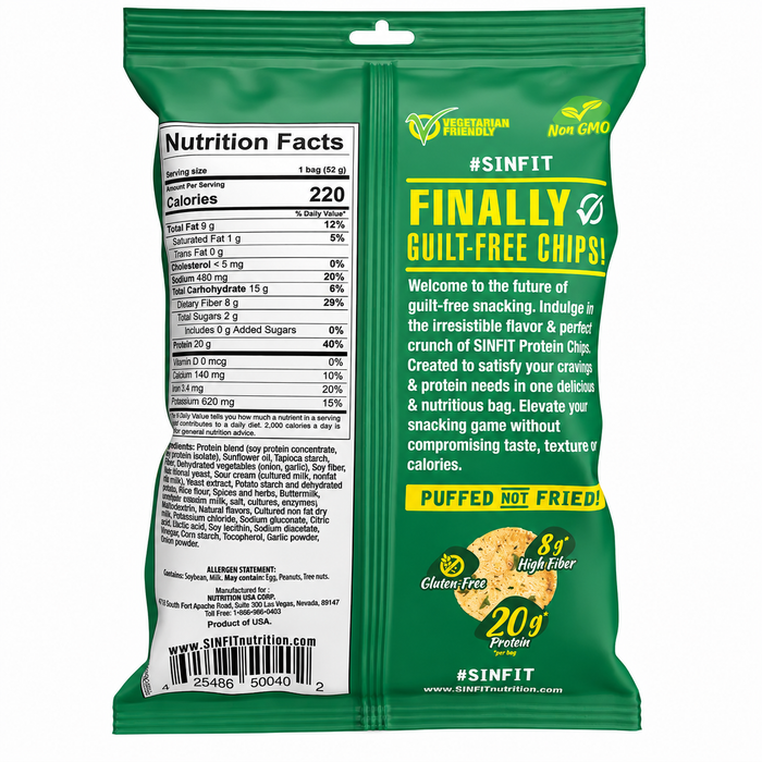 SinFit Protein Chips 7pk
