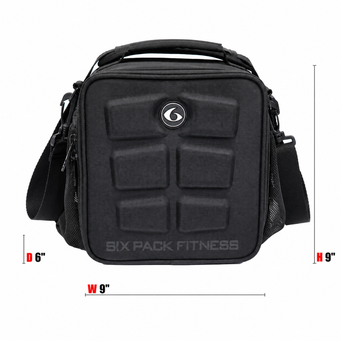 Six Pack Fitness Innovator CUBE Meal Prep Management Tote